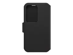 OtterBox Strada Series Via - Lommebok for mobiltelefon syntetisk materiale - svart natt - for Samsung Galaxy S23
