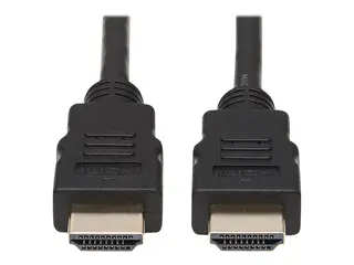 Eaton Tripp Lite Series High-Speed HDMI to HDMI Cable, Digital Video with Audio, UHD 4K, Black, 6 ft. (1.83 m) HDMI-kabel - HDMI hann til HDMI hann - 1.8 m - dobbeltisolert - svart - 4K-st&#248;tte