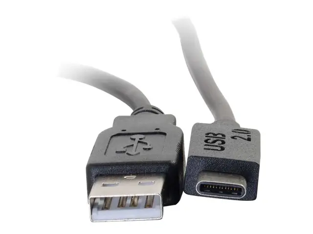 C2G 1m USB 2.0 Type C to A Cable M/M - Black USB-kabel (hann) til ...