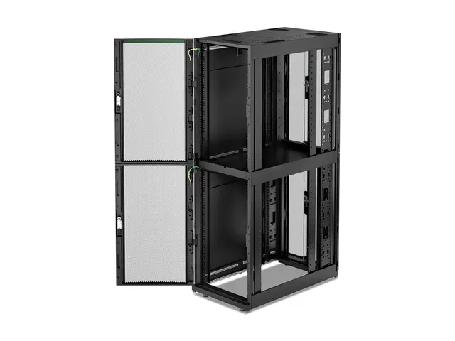 APC NetShelter SX Colocation - Rack skap 2 x 600W 1070D mm, med si...