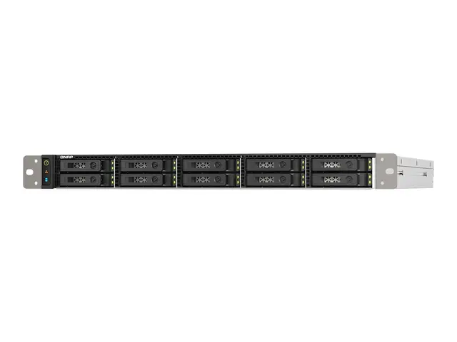 QNAP TS-h1090FU - NAS-server - 10 brønner - kan monteres i rack - ...