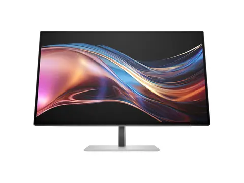 HP 727pu - Series 7 Pro - LED-skjerm - 27" 2560 x 1440 QHD @ 120 Hz - IPS Black - 400 cd/m² - 2000:1 - DisplayHDR 400 - 5 ms - Thunderbolt 4, HDMI, DisplayPort - svart, sølv