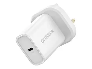 OtterBox - Strømadapter - 20 watt - PD (USB-C) hvit - Storbritannia