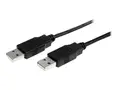 StarTech.com 1m USB 2.0 A to A Cable - M/M 1m USB 2.0 aa Cable - USB a male to a male Cable (USB2AA1M) - USB-kabel - USB (hann) til USB (hann) - USB 2.0 - 1 m - svart - for P/N: ST4200MINI2, SV231HDMIUA