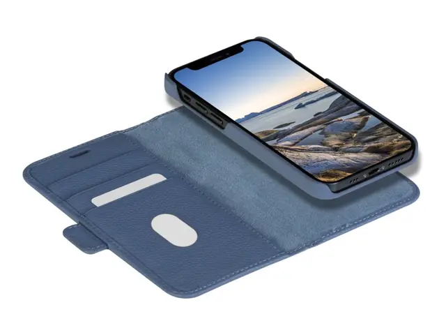 dbramante1928 New York - Lommebok for mobiltelefon blå Apple iPhon...