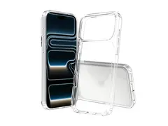 Screenor Bumper - Beskyttende deksel for mobiltelefon termoplast-polyuretan (TPU), akryl - blank - for Apple iPhone 17 Pro Max, 18 Pro Max