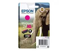 Epson 24XL - 8.7 ml - XL - magenta - original bl&#230;re med RF-alarm - blekkpatron - for Expression Photo XP-55, 750, 760, 850, 860, 950, 960, 970; Expression Premium XP-750, 850