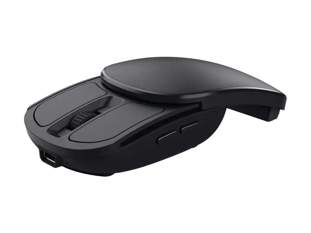 Trust Zylo - Mus foldable, pocket høyrehendt optisk 6 knapper tråd...