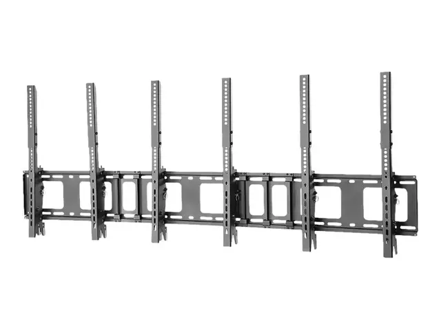 Neomounts NS-WMB300P - Brakett for 3 LCD-skjermer svart skjermstør...