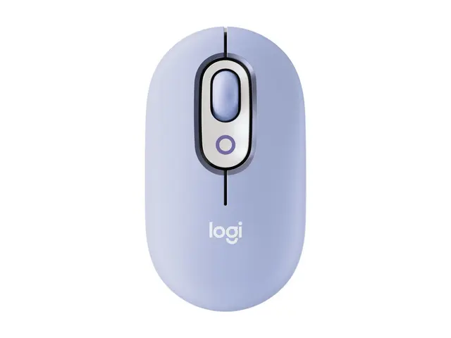 Logitech POP - Mus tilpassbar emoji optisk 4 knapper trådløs Bluet...