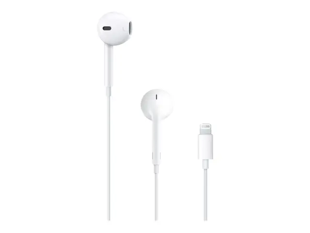 Apple EarPods - Ørepropper med mikrofon ørepropp kablet Lightning