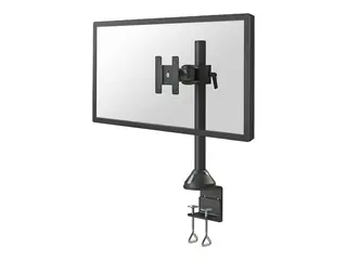 Neomounts FPMA-D965 - Monteringssett - full bevegelse for LCD-skjerm - svart - skjermstørrelse: 10"-30" - klemmemonterbar, malje, skrivebordsmonterbar