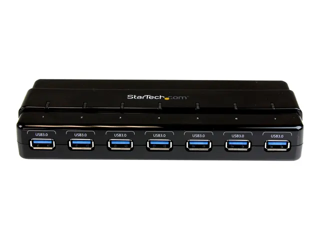 StarTech.com 7 Port USB 3.0 Hub - Up To 5 Gbps x Universal Multi E...