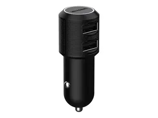 Unisynk - Bilstr&#248;madapter - 24 watt 4.8 A - 2 utgangskontakter (USB) - svart