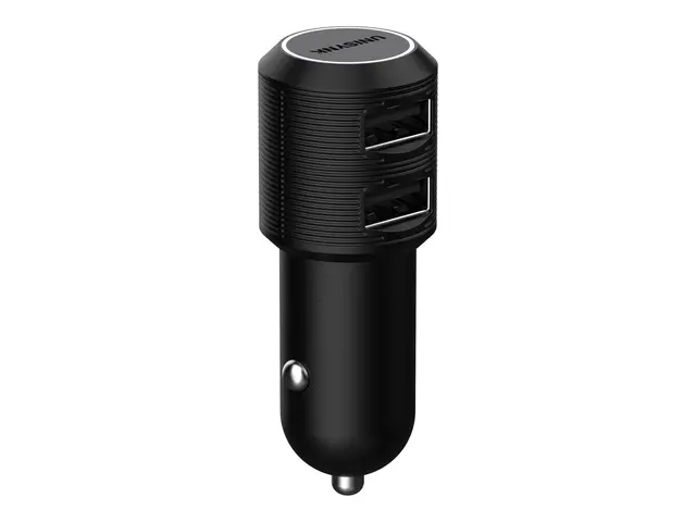 Unisynk - Bilstrømadapter 24 watt 4.8 A 2 utgangskontakter (USB) s...