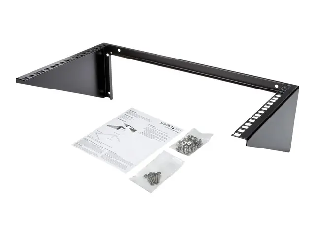 Startech 6U Wall Mount Patch Panel Bracket - 19 in Steel Vertical ...