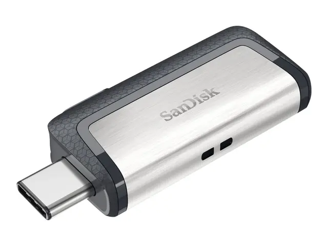 SanDisk Ultra Dual - USB-flashstasjon 64 GB USB 3.1 / USB-C for In...