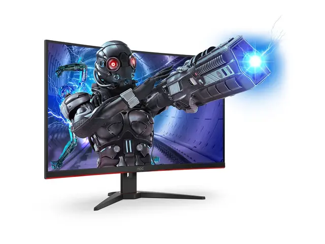 AOC Gaming C32G2ZE/BK - LED-skjerm gaming kurvet 32" (31.5" synlig...