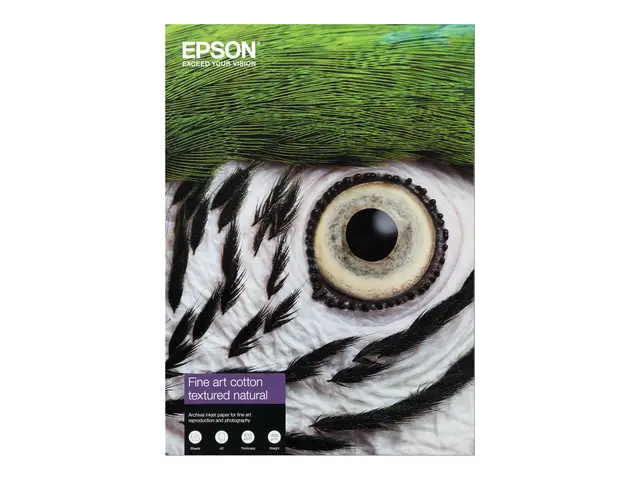 Epson Fine Art - Bomull - matt - 515 mikroner - naturlig teksturer...
