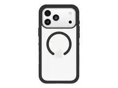 OtterBox Defender Series Pro XT - Baksidedeksel for mobiltelefon robust - MagSafe-samsvar - polykarbonatlag, termoplastisk elastomer (TPE) - m&#248;rk side (klar / svart) - for Apple iPhone 17 Pro Max