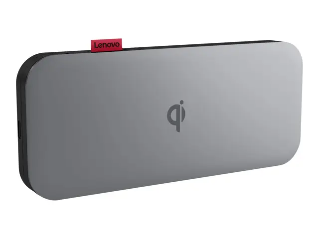 Lenovo Go - Strømbank 10000 mAh 30 watt 3 A 2 utgangskontakter (US...