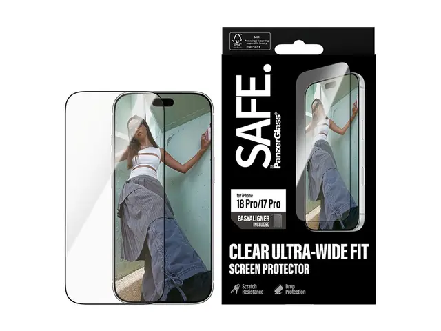 SAFE. by PanzerGlass - Skjermbeskyttelse for mobiltelefon - ultrav...