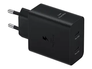 Samsung EP-T5020 - Str&#248;madapter 50 watt - 3 A - SFC 2.0, PD 3.0 (24 pin USB-C) - p&#229; kabel: USB-C - svart