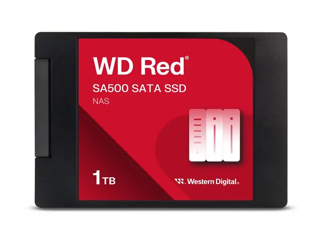 WD Red SA500 WDS100T1R0A - SSD 1 TB intern 2.5" SATA 6Gb/s
