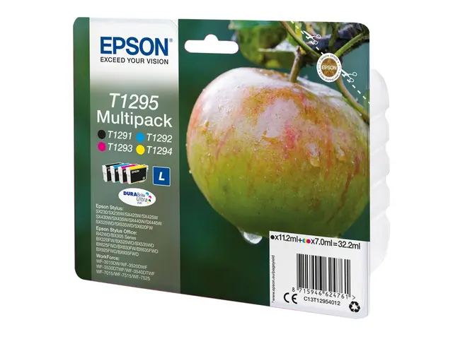 Epson T1295 Multipack - 4-pack - 32.2 ml - L-størrelse - svart, gu...