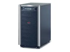 APC Symmetra LX 8kVA Scalable to 16kVA N+1 Strømarray - AC 220/230/240/380/400/415 V - 8000 VA - enkeltfase - Ethernet 10/100 - utgangskontakter: 1 - 19U - svart, sølv