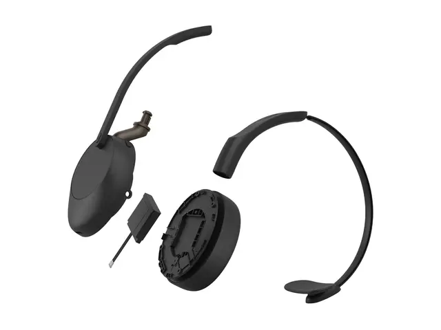 Jabra Evolve3 65 UC - Hodesett - on-ear - Bluetooth - trådløs, kab...