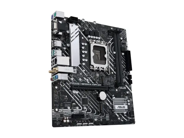 ASUS PRIME H610M-A WIFI D4 - Hovedkort micro ATX LGA1700-sokkel H6...
