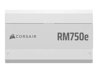 CORSAIR RMe Series RM750e - Strømforsyning (intern) ATX12V 3.1/ EPS12V - Cybenetics Gold - AC 100-240 V - 750 watt - Europa - hvit