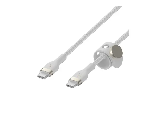 Belkin BoostCharge - USB-kabel 24 pin USB-C (hann) til 2 m hvit