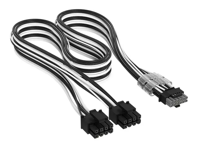 CORSAIR Elite Premium Type 4 - Strømkabel - 8-pins PCIe-strøm (han...