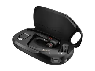 HP Poly Voyager Legend 50-M UC - Hodesett i øret - Bluetooth - trådløs - USB-C via Bluetooth-adapter - svart - UC-sertifisert, Certified for Microsoft Teams