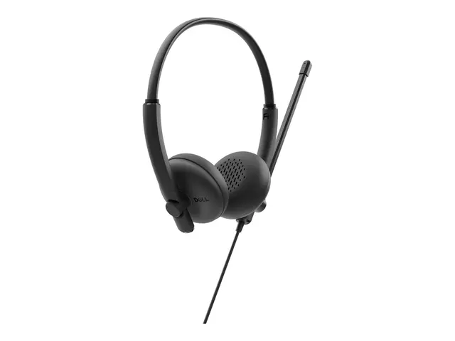 Dell Wired Headset WH125 - Hodesett on-ear kablet USB-A svart
