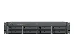 Synology RackStation RS1226RP+ - NAS-server 8 brønner - kan monteres i rack - SATA 6Gb/s - RAID JBOD, 0, 1, 5, 6, 10 - RAM 4 GB - Gigabit Ethernet / 2.5 Gigabit Ethernet - iSCSI støtte - 2U
