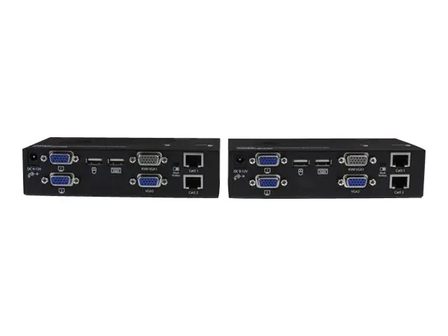 Startech 650 ft/200m USB 2.0 Dual VGA KVM Console Extender over Ca...