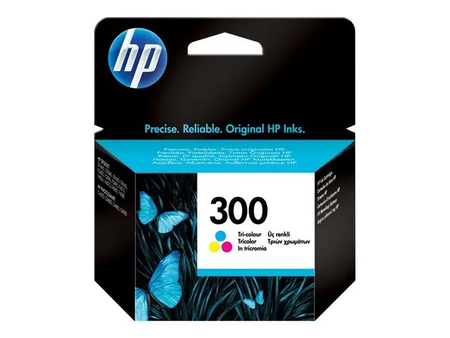 HP 300 - 4 ml farge (cyan, magenta, gul) original blekkpatron for ...