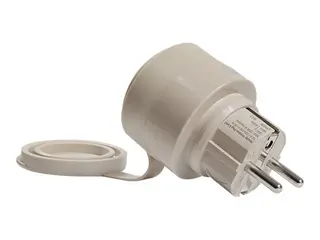 Shelly Plug S - Gen 3 - smartplugg - trådløs 802.11 b/g/n, Bluetooth 4.2 - 2402 - 2480 Mhz, 2401 - 2473 Mhz - mokka