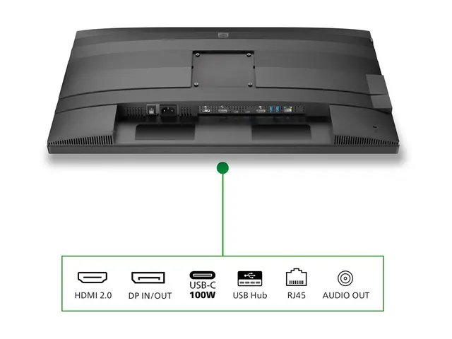 Philips 27B2G5601 - 5000 Series LED-skjerm USB 27" 2560 x 1440 QHD...