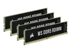 CORSAIR WS - DDR5 - sett - 64 GB: 4 x 16 GB DIMM 288-pin - 5600 MHz / PC5-48000 - CL40 - 1.1 V - registrert - ECC