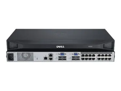 Dell DAV2216-G01 - KVM-svitsj 16 x KVM port(s) 2 lokalbrukere stas...