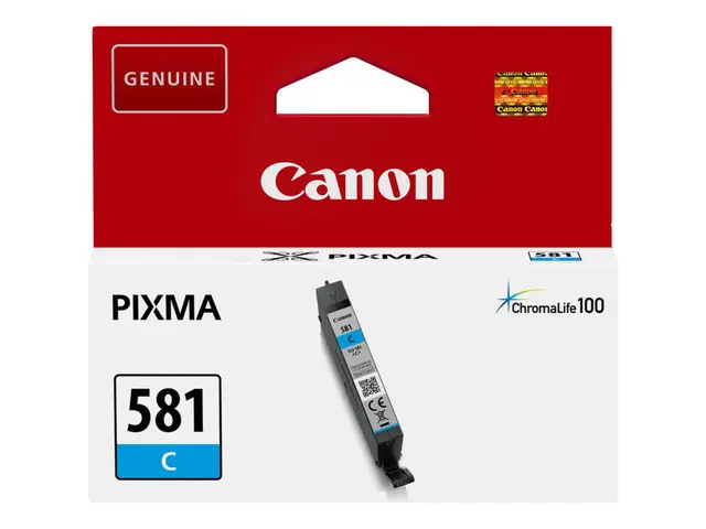Canon CLI-581C - 5.6 ml - cyan - original - blekkbeholder - for PI...