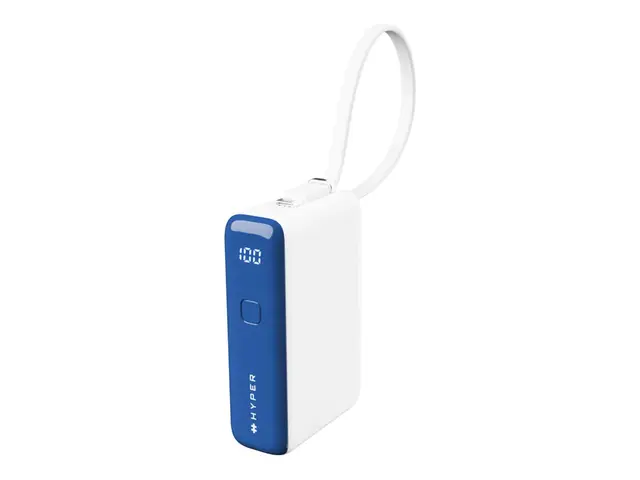 HyperJuice Flex Mini - Strømbank - 10000 mAh - 30 watt - PD (USB-C...