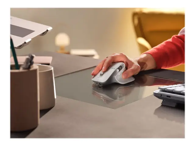 Logitech Master Series MX 3S for Mac - Mus ergonomisk optisk 7 kna...