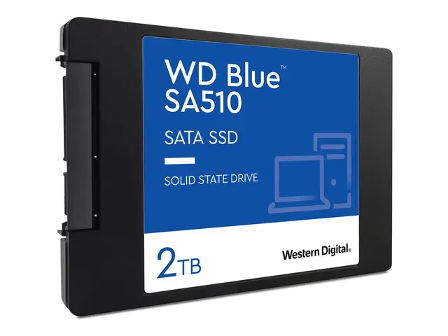 WD Blue SA510 WDS200T3B0A - SSD 2 TB intern 2.5" SATA 6Gb/s