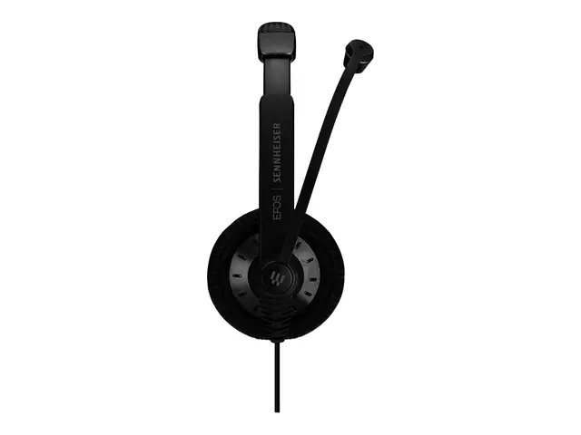 EPOS SC 75 USB MS - Hodesett on-ear kablet 3,5 mm jakk, svart