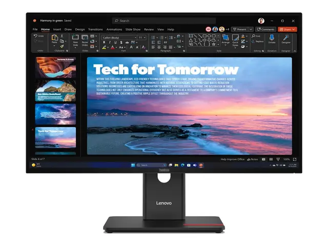 Lenovo ThinkVision T27qd-40 - LED-skjerm 27" 2560 x 1440 QHD @ 120...